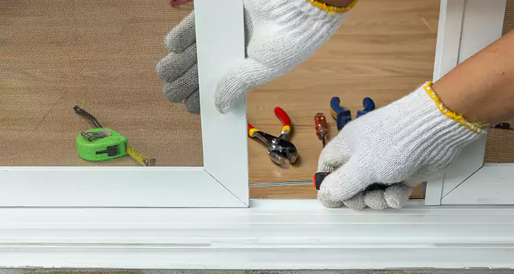 Sliding Glass Door Off Rails Repair in Lauderdale Lakes, FL