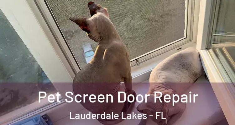  Pet Screen Door Repair Lauderdale Lakes - FL